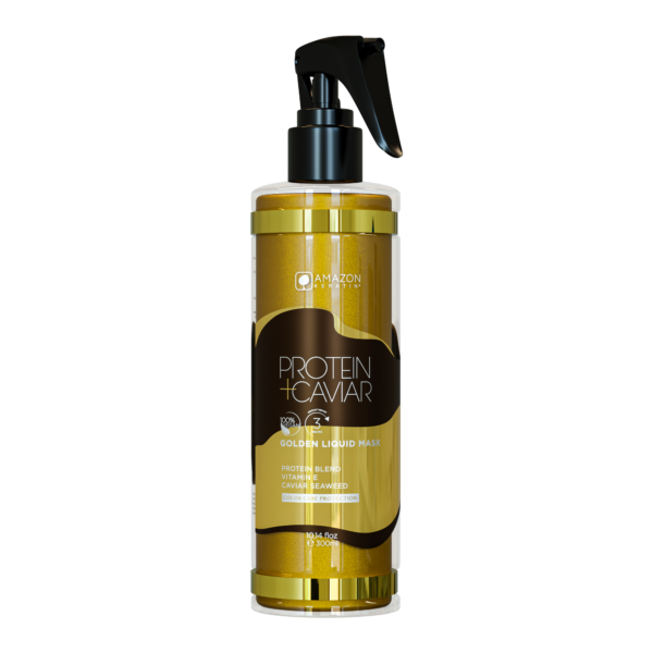 Producto de peluquería vegana Mascarilla Oro Líquido Protein + Caviar