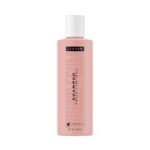 Botella del Liss10 Bubblegum Shampoo de Amazon Keratin, champú de control de frizz con fragancia de chicle, 236 ml perteneciente a la línea de productos de mantenimiento capilar